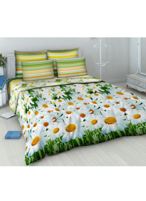 КПБ 1,5 сп бязь набивная 1 наволочка 70х70